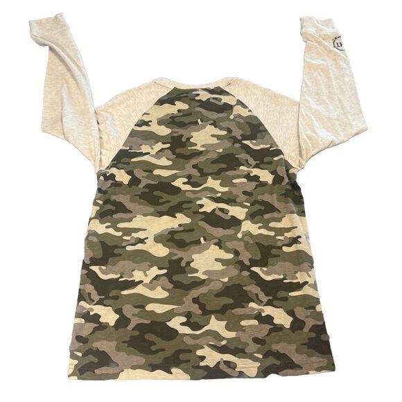 Colosseum Kansas State K-STATE WILDCATS Long Sleeve Knit Camo NCAA Shirt-S NEW - Picture 8 of 8